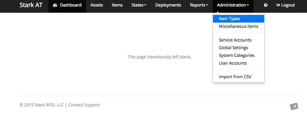 Stark AT Web Console Documentation